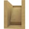 Ekena Millwork 6in. W x 8in. H x 12in. L Burlington Woodgrain TimberThane Rafter Tail, Primed Tan RFTUR06X08X12BURRCPR - alternate 6
